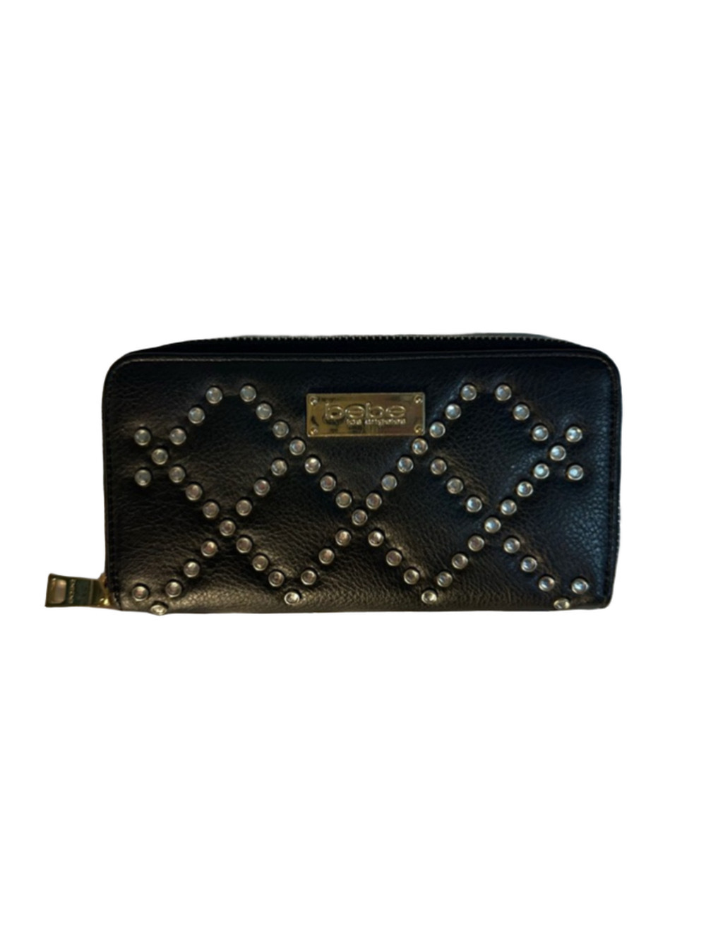 bebe black wallet